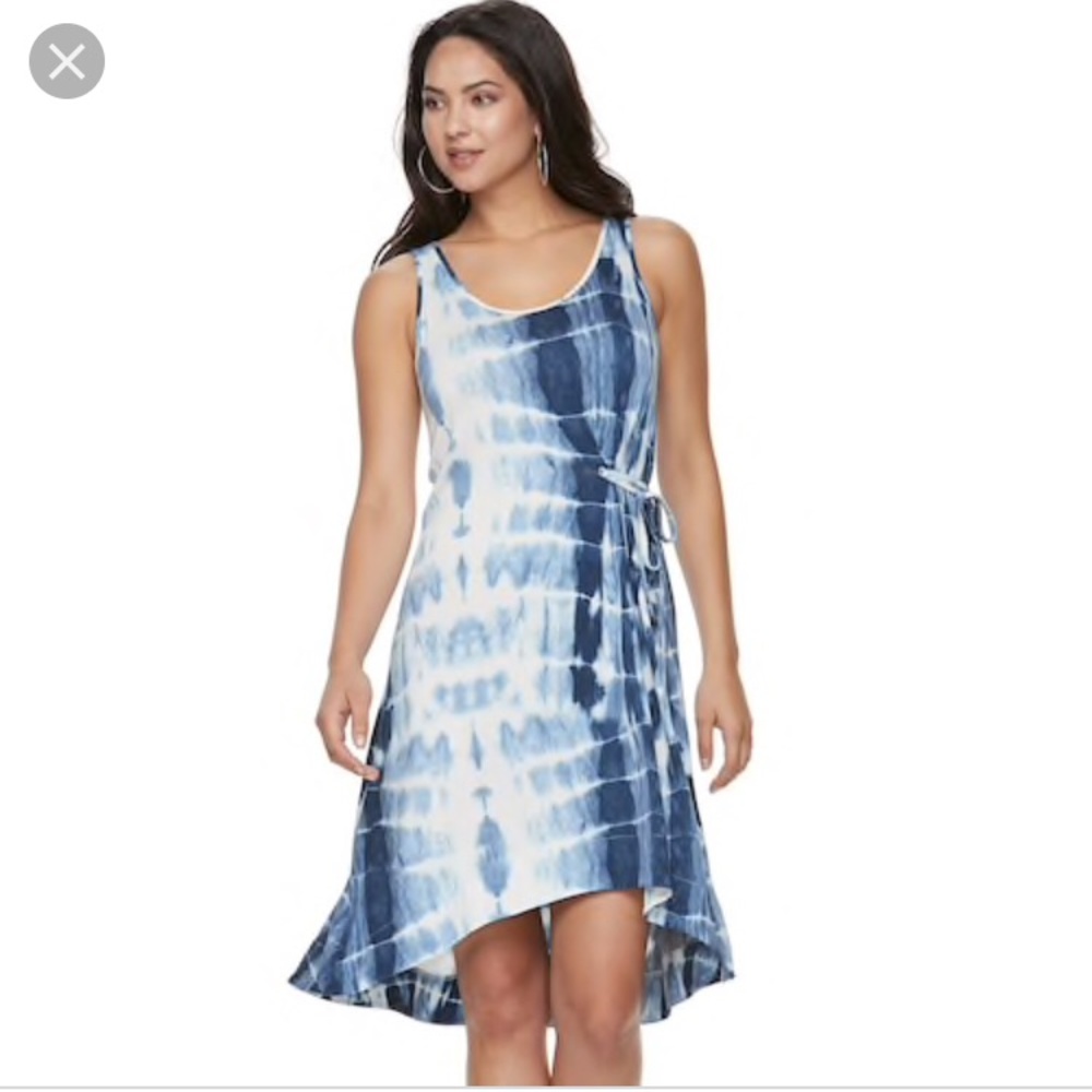 Juicy Couture Lake Tie Dye Regal Blue XS NWT